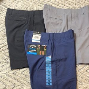 Bundle of 3 men’s Callaway golf shorts